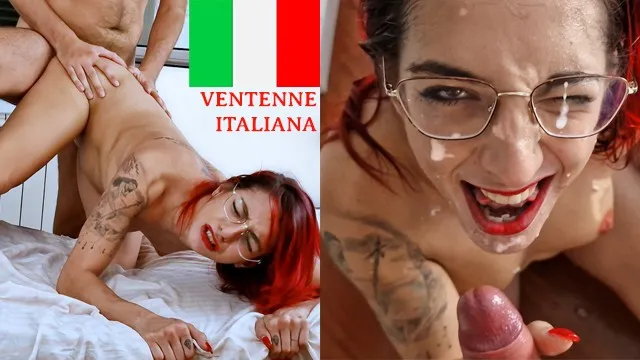 Redheaded 20 yo beauty fucked hard in doggystyle and cowgirl